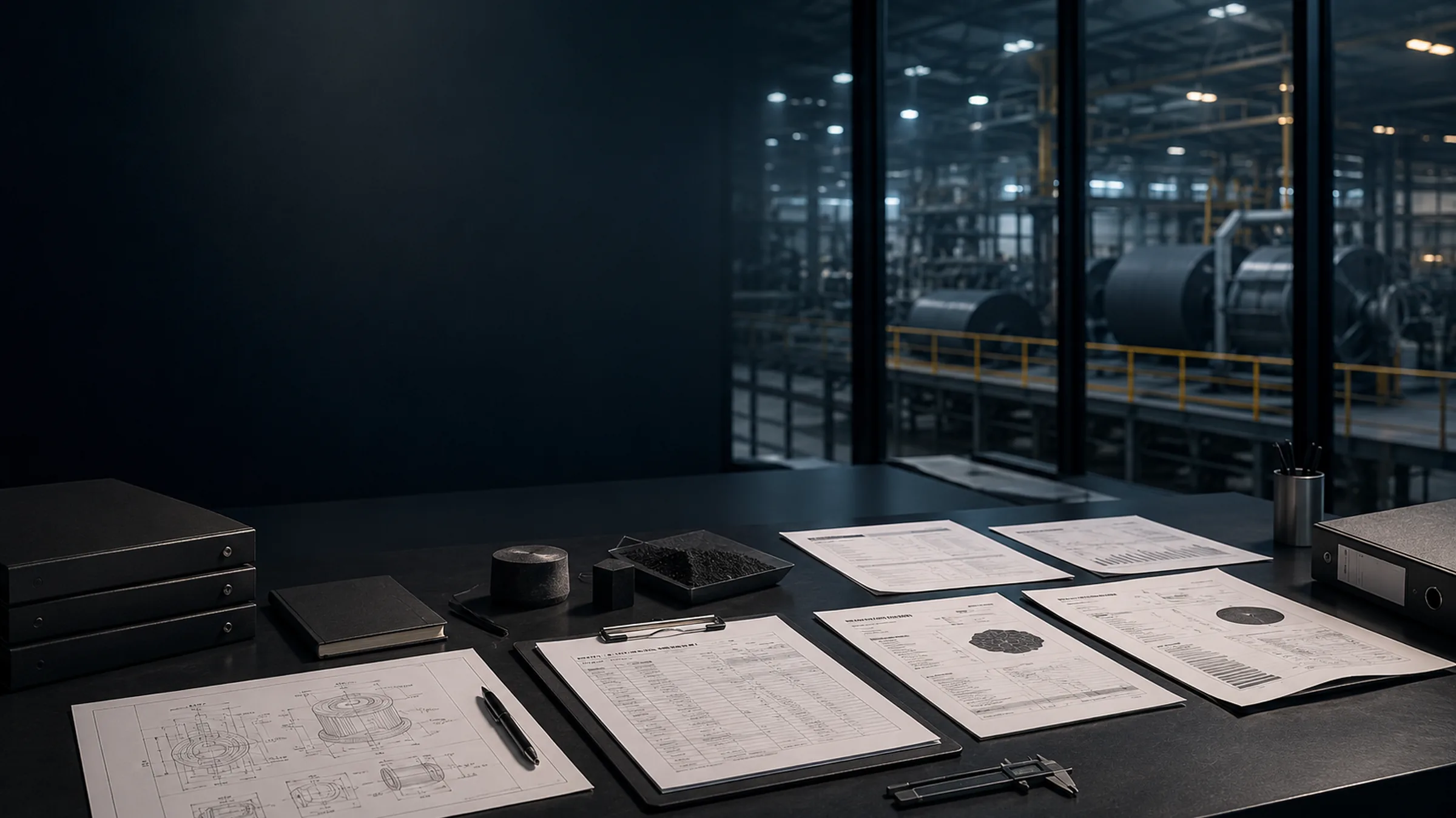 Juxing Carbon company documents and manufacturing facilities